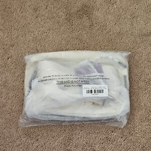 Iris & Rainbow crossbody bag Duo 57" Ivory Off white Cream Crossbody Bag